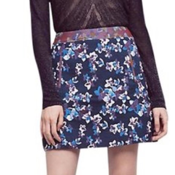 Maeve Dresses & Skirts - Anthropologie Maeve Cardana Floral Mini Skirt